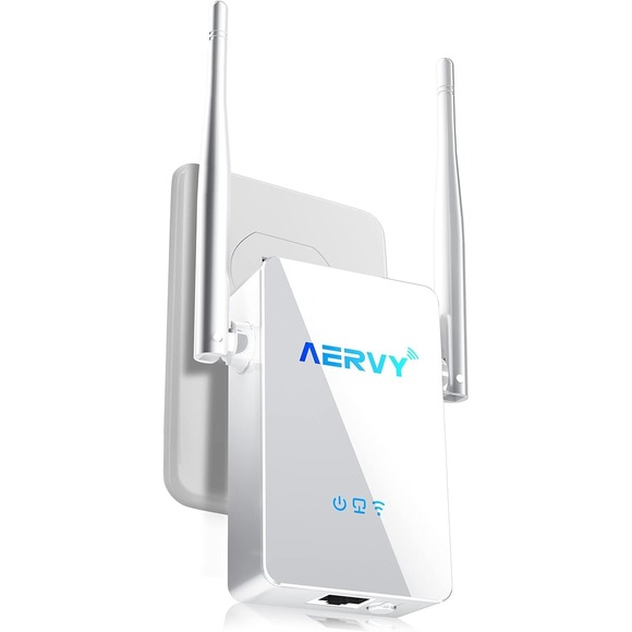 Wireless WiFi‎ Range Extender Booster 360° Coverage, 4X Faster Signal Amplifier